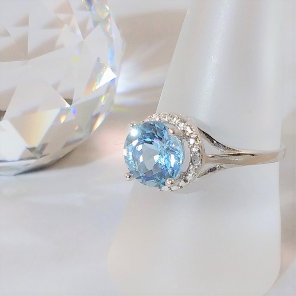 Jewelry - Blue Topaz 2 Carat tw Ring